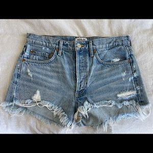 Agolde Parker Vintage Cut Off Short- Sz 28